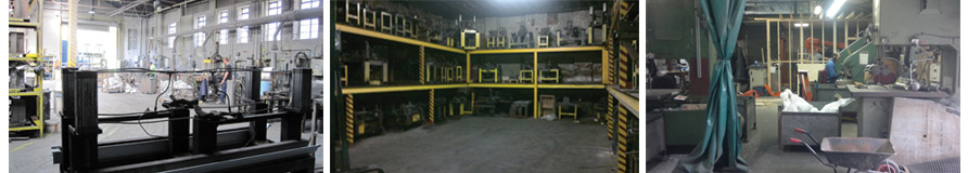 Inside the aluminium foundry