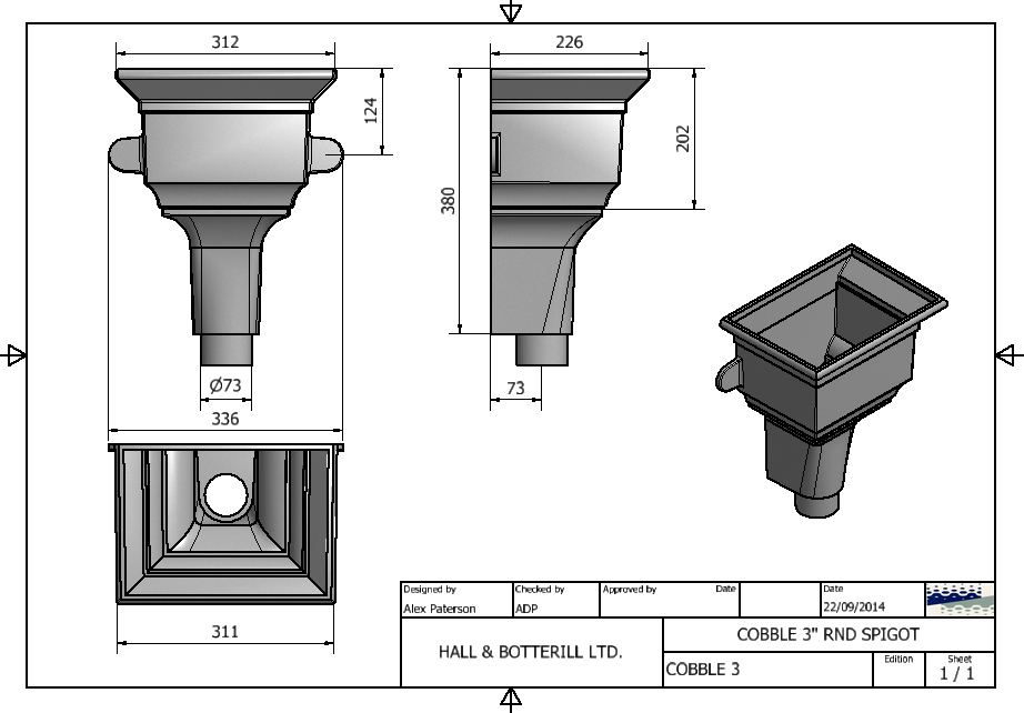 The Cobble Hopper Head