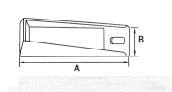 Moulded No46 Ogee Gutter Direct Fixing Bracket