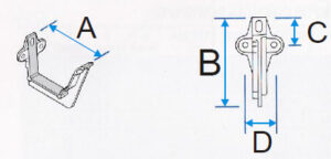 Moulded No46 Ogee Gutter Bracket