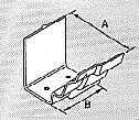 Moulded No46 Ogee Gutter Union Clip