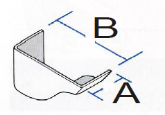 Victorian Ogee Gutter Stop End Internal