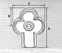 Shamrock Ornamental Lugs for Regency Sockets